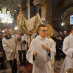 Kielce. Msza rezurekcyjna w poranek wielkanocny (16 kwietnia 2017 r.) / Bartłomiej Zapała / Radio Kielce