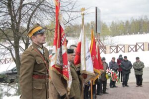 Uroczystości patriotyczne w Hucie Szklanej (20 kwietnia 2017 r.) / Krzysztof Bujnowicz / Radio Kielce