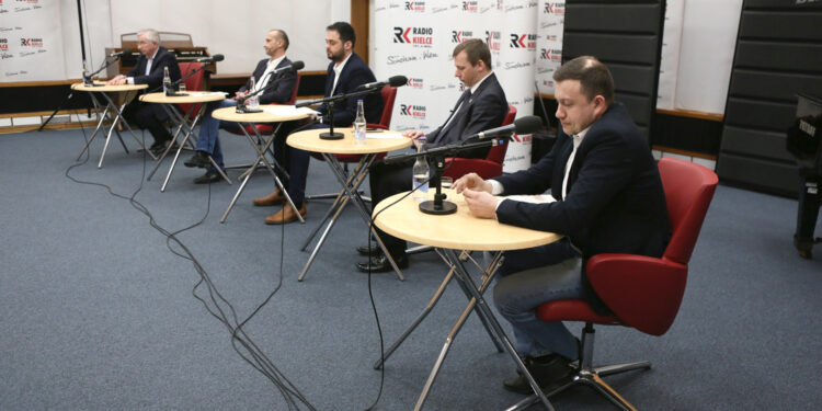 Studio Polityczne Radia Kielce (2 kwietnia 2017 r) / Piotr Michalski / Radio Kielce