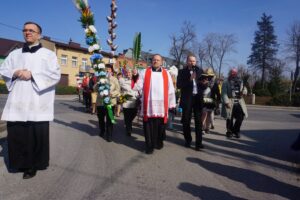 Niedziela Palmowa w Skalbmierzu (9 kwietnia 2017 r) / Kamil Włosowicz / Radio Kielce