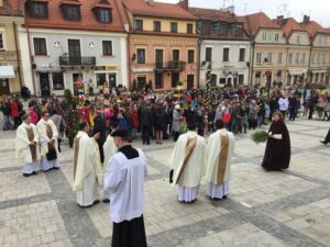 Niedziela Palmowa w Sandomierzu (9 kwietnia 2017 r) / Grażyna Szlęzak - Wójcik / Radio Kielce
