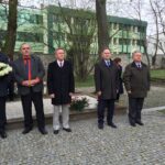 Sandomierz. Uroczystości patriotyczne przed symboliczną Mogiłą Katyńską (9 kwietnia 2017 r) / Grażyna Szlęzak - Wójcik / Radio Kielce