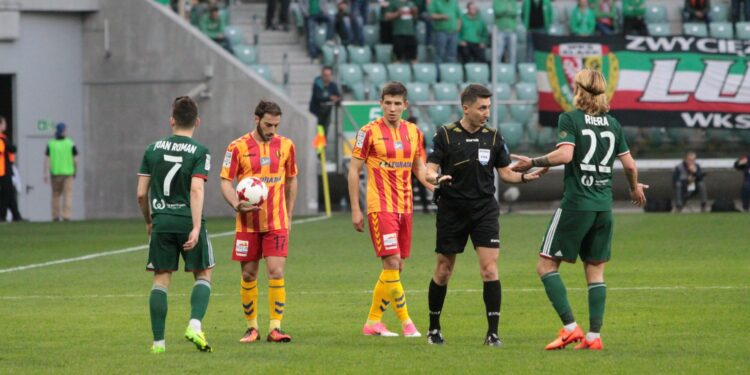 Wrocław. Korona Kielce vs Śląsk Wrocław (31 marca 2017 r) / Krzysztof Bujnowicz / Radio Kielce