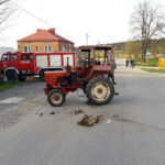 traktor, policja, pijany kierowca / Policja