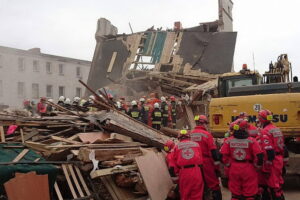 08.04.2017 Świebodzice. Katastrofa budowlana. / Dolnośląski Urząd Wojewódzki we Wrocławiu