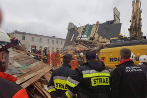 08.04.2017 Świebodzice. Katastrofa budowlana. / Dolnośląski Urząd Wojewódzki we Wrocławiu