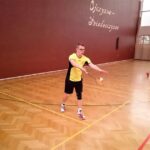 11.04.2017 Kielce. Świętokrzyska liga szkół ponadgimnazjalnych w badmintonie / Maciej Makuła / Radio Kielce