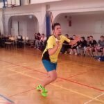 11.04.2017 Kielce. Świętokrzyska liga szkół ponadgimnazjalnych w badmintonie / Maciej Makuła / Radio Kielce