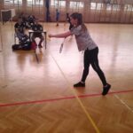 11.04.2017 Kielce. Świętokrzyska liga szkół ponadgimnazjalnych w badmintonie / Maciej Makuła / Radio Kielce