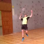 11.04.2017 Kielce. Świętokrzyska liga szkół ponadgimnazjalnych w badmintonie / Maciej Makuła / Radio Kielce