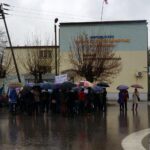 27.04.2017 Jędrzejów. Pikieta pielęgniarek / Ewa Pociejowska - Gawęda / Radio Kielce