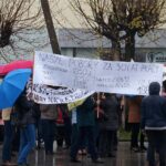 27.04.2017 Jędrzejów. Pikieta pielęgniarek / Ewa Pociejowska - Gawęda / Radio Kielce