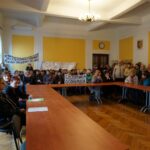 27.04.2017 Jędrzejów. Pikieta pielęgniarek / Ewa Pociejowska - Gawęda / Radio Kielce