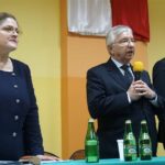 31.03.2017 Poseł Prawa i Sprawiedliwości Krystyna Pawłowicz spotkała się z mieszkańcami Nowego Korczyna i Solca Zdroju / Kamil Włosowicz / Radio Kielce