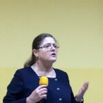 31.03.2017 Poseł Prawa i Sprawiedliwości Krystyna Pawłowicz spotkała się z mieszkańcami Nowego Korczyna i Solca Zdroju / Kamil Włosowicz / Radio Kielce