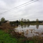 29.04.2017 Wąchock. Przekroczony stan alarmowy na rzece Kamienna / Tomasz Piwko / Radio Kielce