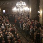 Bazylika Katedralna w Kielcach. Uroczysta Msza Wieczerzy Pańskiej / Robert Felczak / Radio Kielce