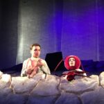 05.04.2017 Kielce. Konferencja przed premierą sztuki „Nic, Dzika Mrówka, Adam i Ewa” w Teatrze Kubuś / Ryszard Koziej / Radio Kielce