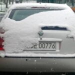 17.04.2017 Jędrzejów. Poniedziałek Wielkanocny ze śniegiem / Ewa Pociejowska - Gawęda / Radio Kielce