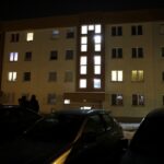 31.01.2017 Kielce. Policja wyjaśnia okoliczności tragedii, do jakiej doszło dziś w jednym z mieszkań w bloku przy ulicy Daszyńskiego / Jarosław Kubalski / Radio Kielce