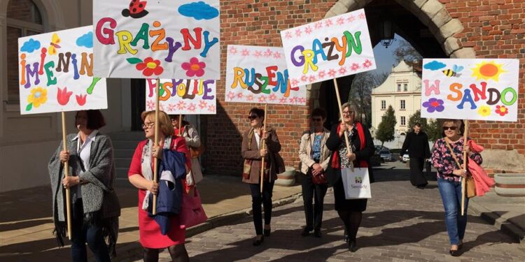 01.04.2017 Sandomierz. Pospolite ruszenie Grażyn / Grażyna Szlęzak - Wójcik / Radio Kielce