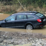 trasa S7, droga krajowa nr 7, podtopienia samochodów / Marek Cender / Radio Kielce