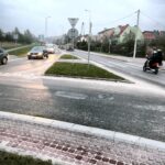 12.04.2016 Kielce. Ulica Wojska Polskiego od Ronda Czwartaków w kierunku na Staszów. / Jarosław Kubalski / Radio Kielce