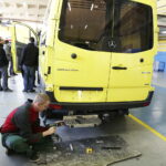 31.03.2017 Kutno. AMZ Kutno. Produkcja zabudów specjalnych samochodów użytkowych. / Jarosław Kubalski / Radio Kielce