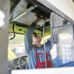 31.03.2017 Kutno. AMZ Kutno. Produkcja zabudów specjalnych samochodów użytkowych. / Jarosław Kubalski / Radio Kielce