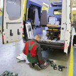 31.03.2017 Kutno. AMZ Kutno. Produkcja zabudów specjalnych samochodów użytkowych. / Jarosław Kubalski / Radio Kielce