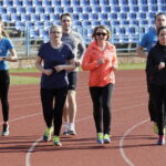 01.04.2017 Kielce. Biegam bo lubię na stadionie przy ulicy Bocznej. / Jarosław Kubalski / Radio Kielce