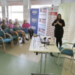 01.04.2017 Kielce. Konferencja w Wojewódzkiej Bibliotece Publicznej na temat zapalenia jelit. / Jarosław Kubalski / Radio Kielce