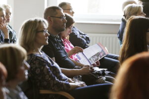 01.04.2017 Kielce. Konferencja w Wojewódzkiej Bibliotece Publicznej na temat zapalenia jelit. / Jarosław Kubalski / Radio Kielce