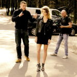 03.04.2017 Kielce. Plan filmu "Gracz" w reżyserii Jana Chałupki. / Jarosław Kubalski / Radio Kielce