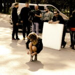 03.04.2017 Kielce. Plan filmu "Gracz" w reżyserii Jana Chałupki. / Jarosław Kubalski / Radio Kielce