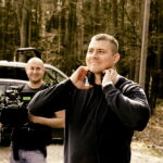 03.04.2017 Kielce. Plan filmu "Gracz" w reżyserii Jana Chałupki. / Jarosław Kubalski / Radio Kielce