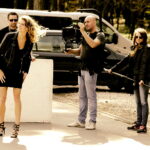 03.04.2017 Kielce. Plan filmu "Gracz" w reżyserii Jana Chałupki. / Jarosław Kubalski / Radio Kielce