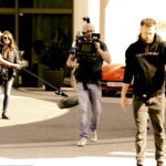 03.04.2017 Kielce. Plan filmu "Gracz" w reżyserii Jana Chałupki. / Jarosław Kubalski / Radio Kielce