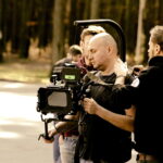 03.04.2017 Kielce. Plan filmu "Gracz" w reżyserii Jana Chałupki. / Jarosław Kubalski / Radio Kielce