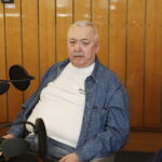 04.04.2017 Kielce. Audycja "Dodaj do ulubionych". Wojciech Stachurski. / Jarosław Kubalski / Radio Kielce