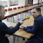 04.04.2017 Kielce. Przewodniczący "Solidarności" Piotr Duda. / Jarosław Kubalski / Radio Kielce