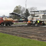 07.04.2017 Kielce. Remont skrzyżowania Wapiennikowa Popiełuszki. Korek. / Jarosław Kubalski / Radio Kielce