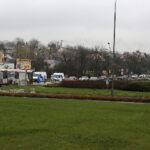 07.04.2017 Kielce. Remont skrzyżowania Wapiennikowa Popiełuszki. Korek. / Jarosław Kubalski / Radio Kielce