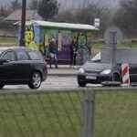 07.04.2017 Kielce. Remont skrzyżowania Wapiennikowa Popiełuszki. Korek. / Jarosław Kubalski / Radio Kielce