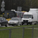 07.04.2017 Kielce. Remont skrzyżowania Wapiennikowa Popiełuszki. Korek. / Jarosław Kubalski / Radio Kielce