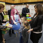 07.04.2017 Kielce. Finał konkursu na najpiękniejszą Marzannę w Studiu Gram Radia Kielce. I miejsce. / Jarosław Kubalski / Radio Kielce