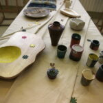 08.04.2017 Kielce. Giełda prac uczniowskich w Zespole Państwowych Szkół Plastycznych w Kielcach. / Jarosław Kubalski / Radio Kielce