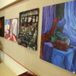 08.04.2017 Kielce. Giełda prac uczniowskich w Zespole Państwowych Szkół Plastycznych w Kielcach. / Jarosław Kubalski / Radio Kielce