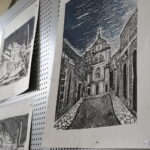 08.04.2017 Kielce. Giełda prac uczniowskich w Zespole Państwowych Szkół Plastycznych w Kielcach. / Jarosław Kubalski / Radio Kielce