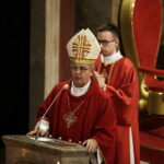 08.04.2017 Kielce. 32. Światowy Dzień Młodzieży diecezji kieleckiej. Biskup Jan Piotrowski. / Jarosław Kubalski / Radio Kielce